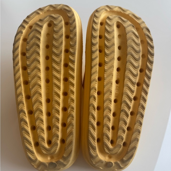 Yellow Slide Sandals - Picture 3 of 3